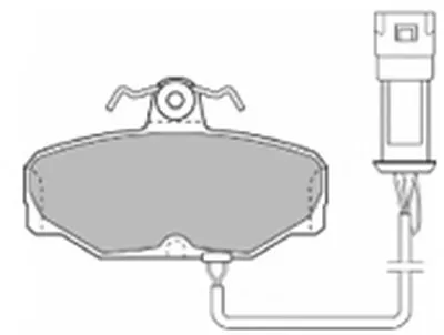 Комплект тормозных колодок, дисковый тормоз MAPCO купить