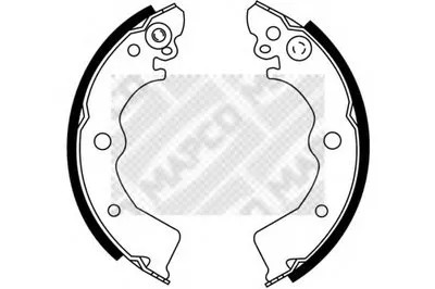 Комплект тормозных колодок MAPCO купить