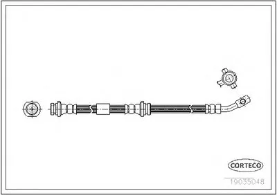 Тормозной шланг CORTECO купить
