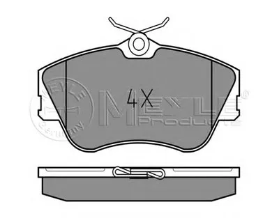 Комплект тормозных колодок, дисковый тормоз MEYLE купить
