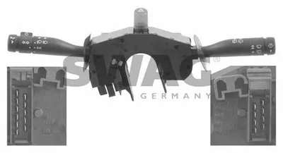 Выключатель, головной свет; Переключатель указателей поворота; Переключатель стеклоочистителя; Выключатель на колонке рулевого управления SWAG купить