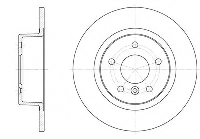 Тормозной диск REMSA купить