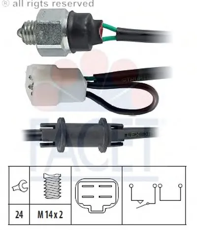 Выключатель, фара заднего хода FACET купить