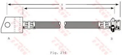 Тормозной шланг TRW купить