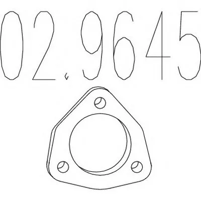 Прокладка, труба выхлопного газа MTS купить