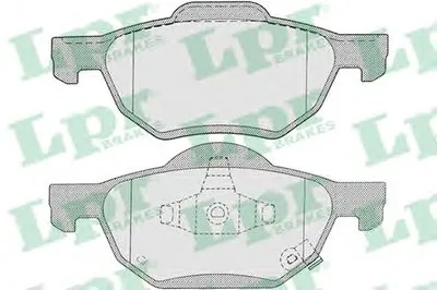 Комплект тормозных колодок, дисковый тормоз LPR купить