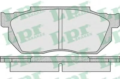 Комплект тормозных колодок, дисковый тормоз LPR купить
