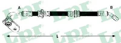 Тормозной шланг LPR купить