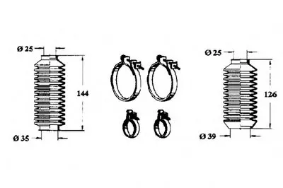 Комплект пылника, рулевое управление OCAP купить