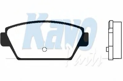 Комплект тормозных колодок, дисковый тормоз MK KASHIYAMA KAVO PARTS купить