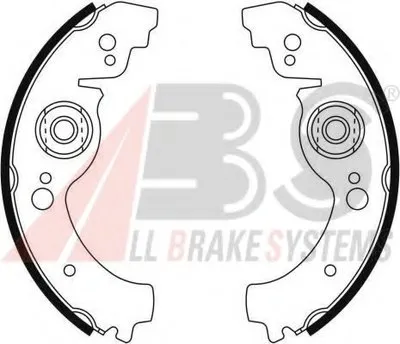 Комплект тормозных колодок A.B.S. купить