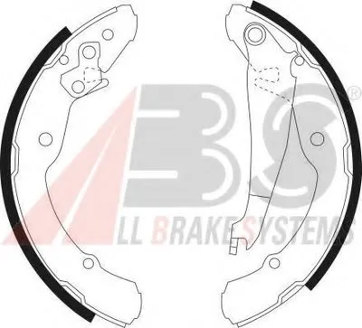 Комплект тормозных колодок A.B.S. купить