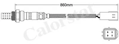 Лямда-зонд CALORSTAT by Vernet купить