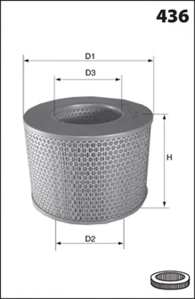 Воздушный фильтр MECAFILTER MECAFILTER купить