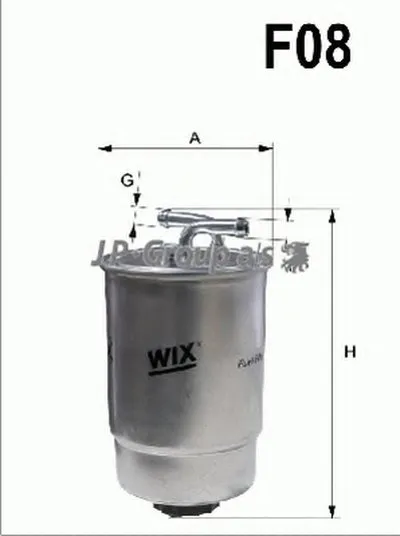 Топливный фильтр QH JP GROUP купить