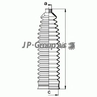 Комплект пылника, рулевое управление QH JP GROUP купить