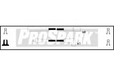 Комплект проводов зажигания ProSpark STANDARD купить