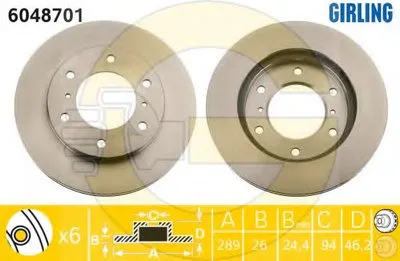 Тормозной диск GIRLING купить