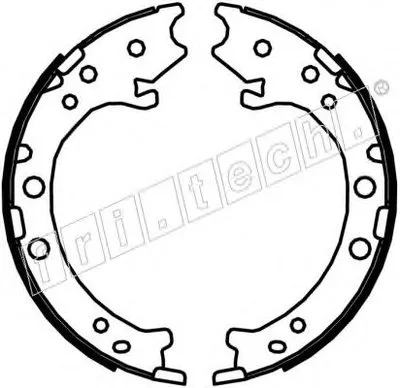 Комплект тормозных колодок, стояночная тормозная система fri.tech. купить