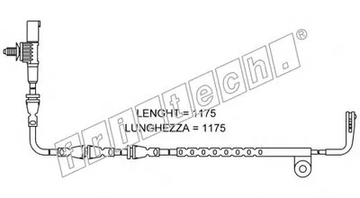 Сигнализатор, износ тормозных колодок fri.tech. купить