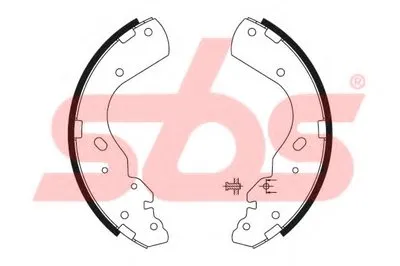 Комплект тормозных колодок sbs купить