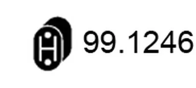 Кронштейн, система выпуска ОГ ASSO купить