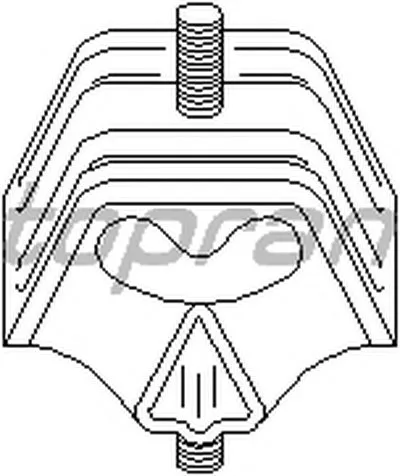 Кронштейн двигателя TOPRAN купить