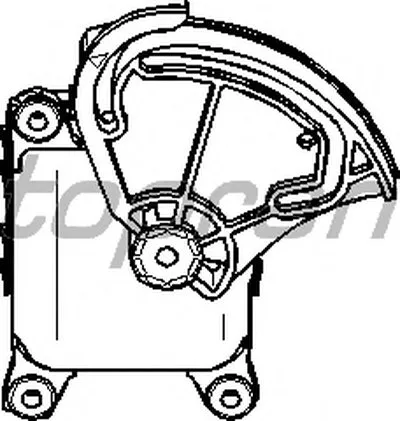 Регулировочный элемент, смесительный клапан TOPRAN купить