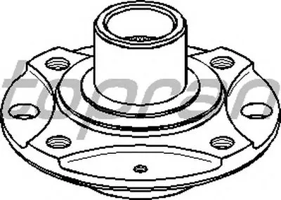 ? колесн. ступицы = TOPRAN купить