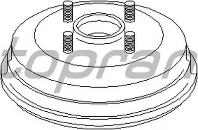 Тормозной барабан TOPRAN купить