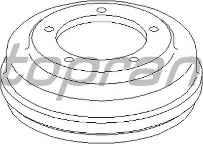 Тормозной барабан TOPRAN купить