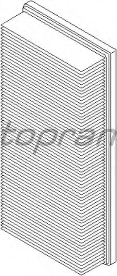 Воздушный фильтр TOPRAN купить