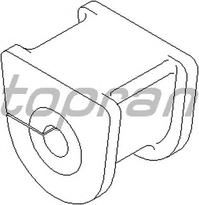 Опора, стабилизатор TOPRAN купить