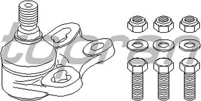 Шаровой шарнир TOPRAN купить