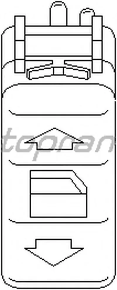 Выключатель, стеклолодъемник TOPRAN купить