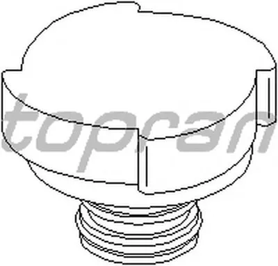 Крышка, резервуар охлаждающей жидкости TOPRAN купить
