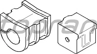 Опора, стабилизатор TOPRAN купить