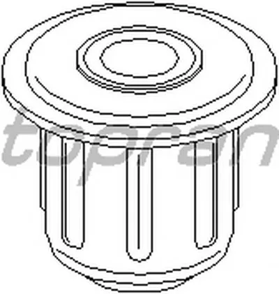 Втулка, листовая рессора TOPRAN купить
