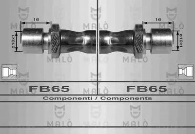 Тормозной шланг MALÒ купить