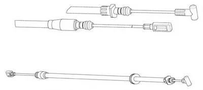 Трос, стояночная тормозная система CEF купить