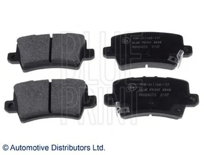 Комплект тормозных колодок, дисковый тормоз BLUE PRINT купить