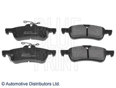 Комплект тормозных колодок, дисковый тормоз BLUE PRINT купить