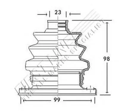 Пыльник, приводной вал FIRST LINE купить