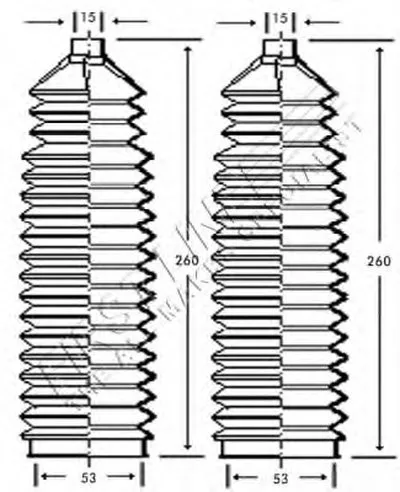 Пыльник, рулевое управление FIRST LINE купить