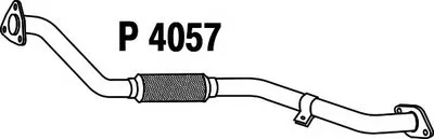Труба выхлопного газа FENNO купить