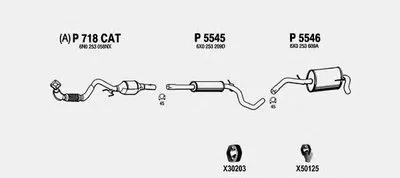 Система выпуска ОГ FENNO купить