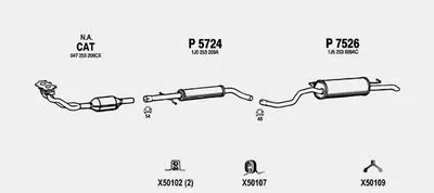 Система выпуска ОГ FENNO купить
