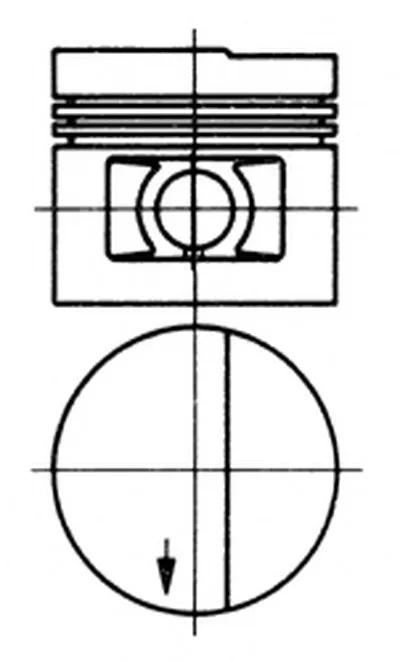 Поршень KOLBENSCHMIDT купить