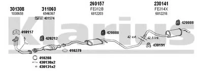 Система выпуска ОГ KLARIUS купить