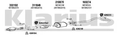 Система выпуска ОГ KLARIUS купить